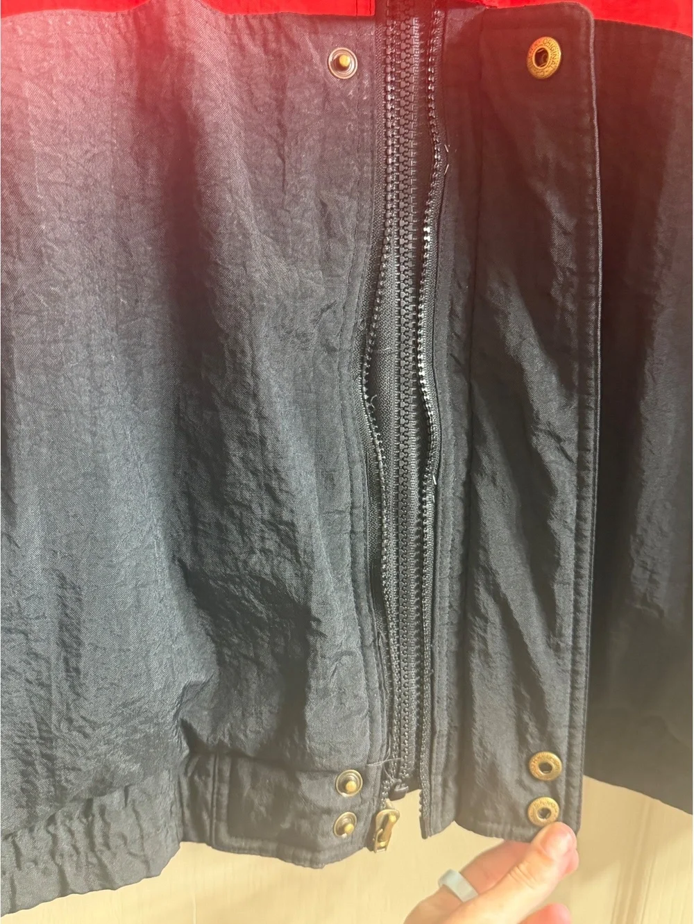Vintage Apex Nebraska Huskers Colorblock Jacket